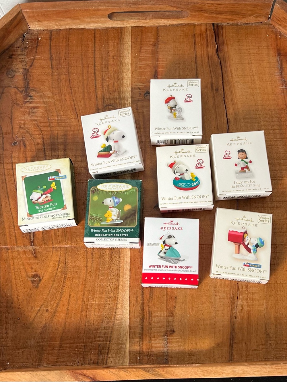 Hallmark keepsake ornaments Snoopy Lot